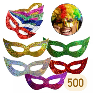 Kit 100~500 Máscaras de Carnaval 2025 Sortidas Gatinho Carnaval Festa Balada Atacado Promoçaõ em Oferta na Shopee