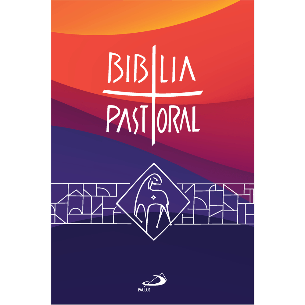Livro Bíblia Pastoral - Bolso - Capa Colorida - Religião e Filosofia