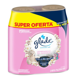 Pack 2 Odorizador de Ambiente Lembranças de Infância Glade Automatic Frasco 269ml em Oferta na Shopee