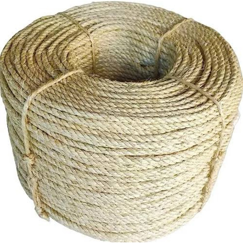 Corda Sisal 5mm Premium Artesanato - arranhador de gato de 10 a 100m.