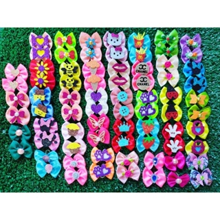 Kit com 200 laços  pet cetim 4cm para Pet Shop e Banho e Tosa em Oferta na Shopee