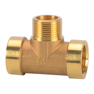 Te Tee em Latão de 1/2" Para Instalações de Agua e Gás Conexão ** em Oferta na Shopee