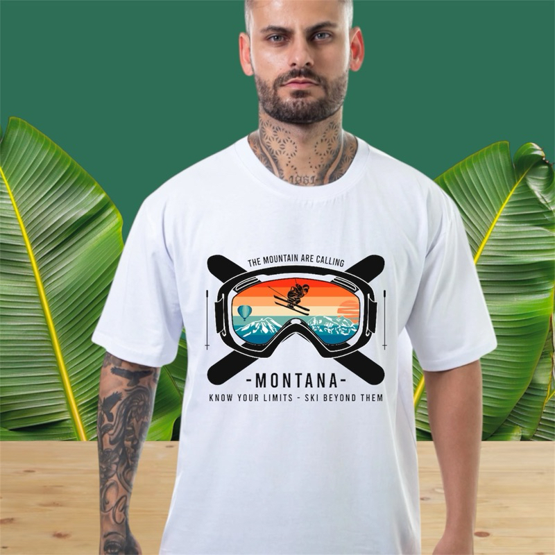 Camiseta Oversized Masculina Streetwear Algodão Premium Academia Branco Estampado Moda Verão