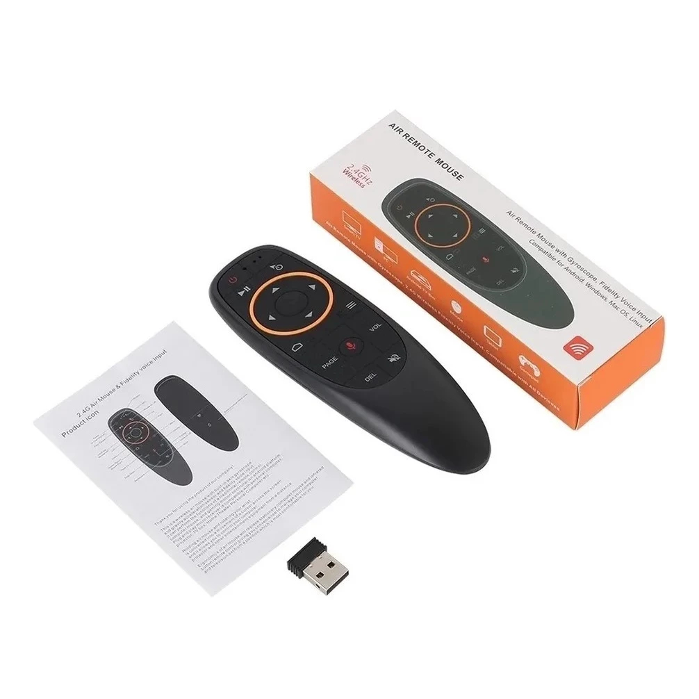 Controle Air Mouse Com Comando Por Voz Google e Giroscópio - Envio Imediato