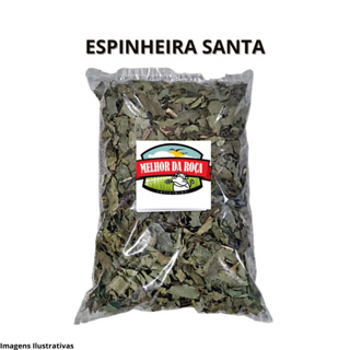 Chá Espinheira Santa Folha Safra Nova Granel em Oferta na Shopee