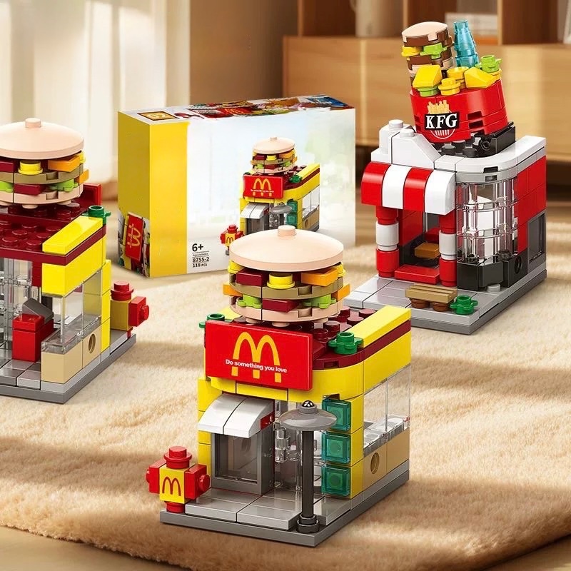 Brinquedo de Montar Arquitetura Mini – Desenvolvimento Criativo para Crianças em Oferta na Shopee