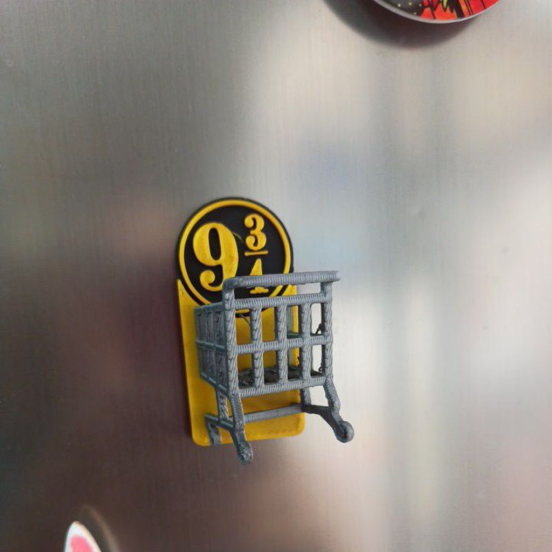 Imã de geladeira, Harry Potter, plataforma 9 3/4, decoração, presente, divertido, criativo. em Oferta na Shopee