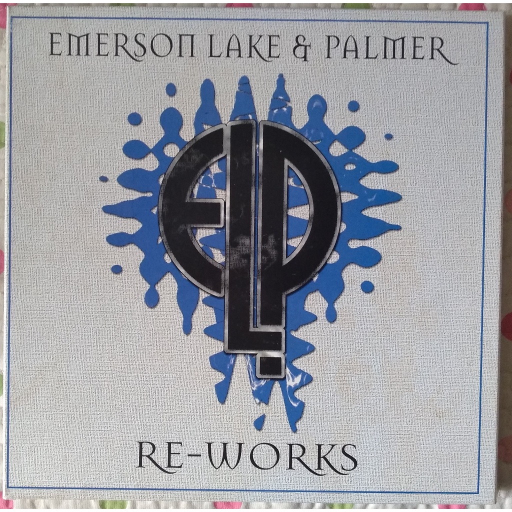 BOX 3 LPS EMERSON LAKE & PALMER - RE-WORKS (ITÁLIA - 2003 - RARÍSSIMO)