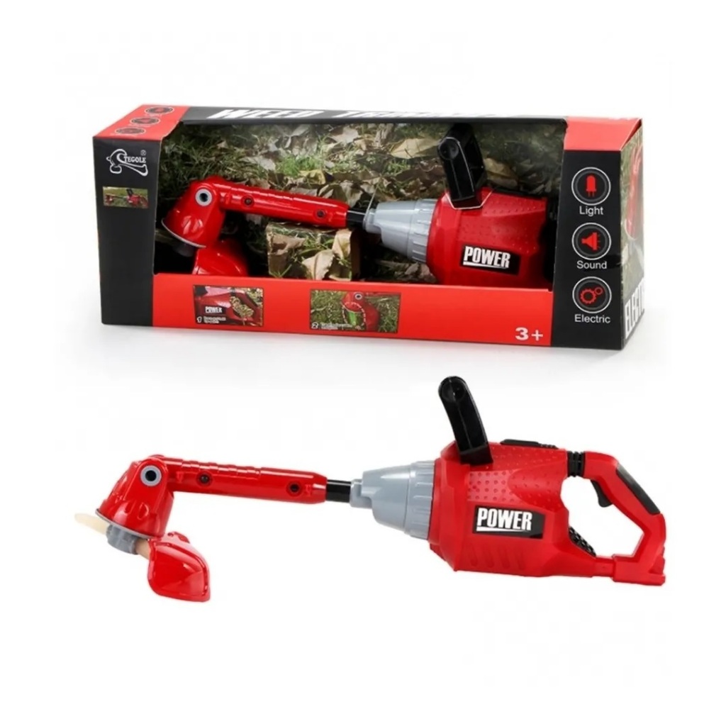 Brinquedo Rocadeira Cortador De Grama A Pilha 54cm