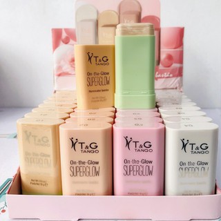 Iluminador Em Bastão 3 em 1 de Blush Natural,Blush Creme Matte Natural para Destaque e Contorno