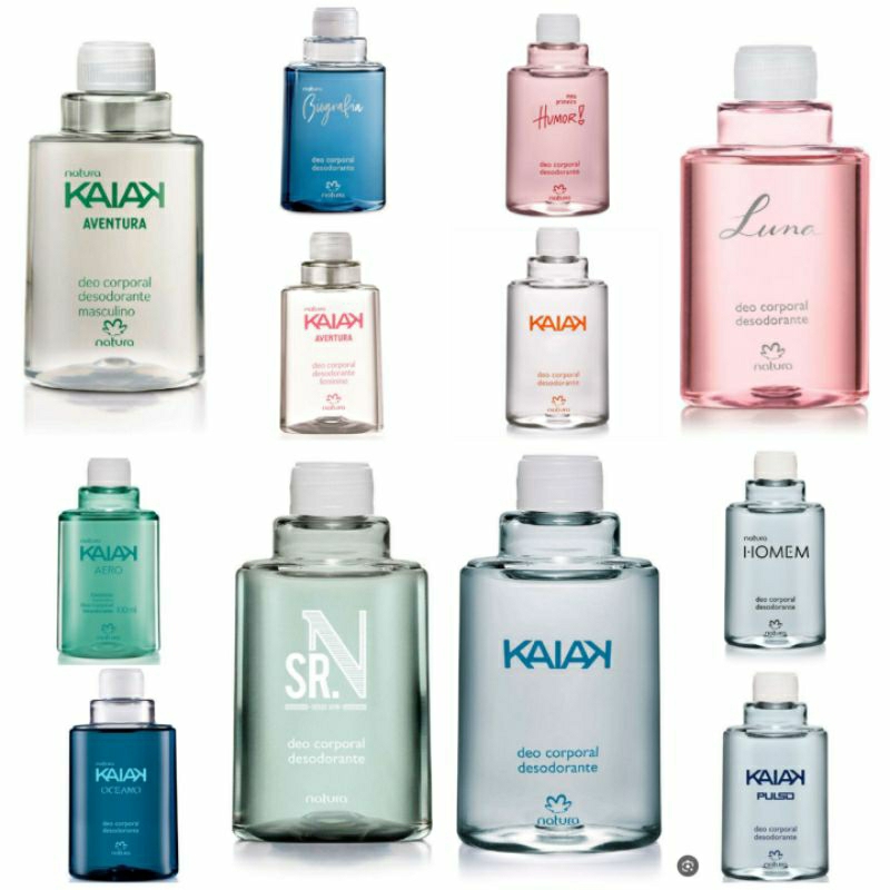 Refil Natura Desodorante Corporal Masculino e Feminino 100ml Produto Original Lacrado