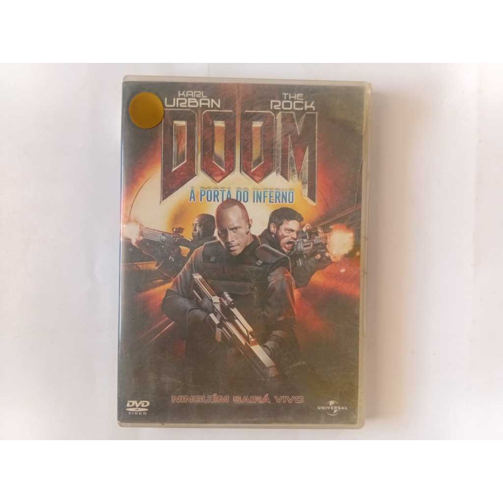 DVD Filme - Doom A Porta do Inferno