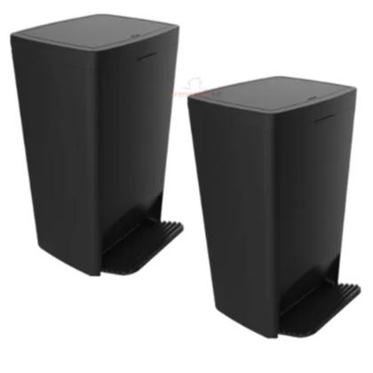 Lixeira Smart com Pedal 25l Preto Crippa na Black Friday 2025 | BuscaProdutos