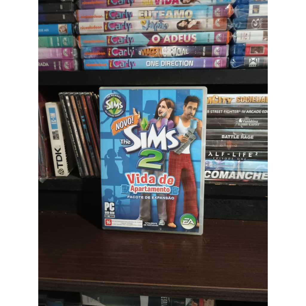 PC GAME - THE SIMS 2 - VIDA DE APARTAMENTO - PACOTE DE EXPANSÃO