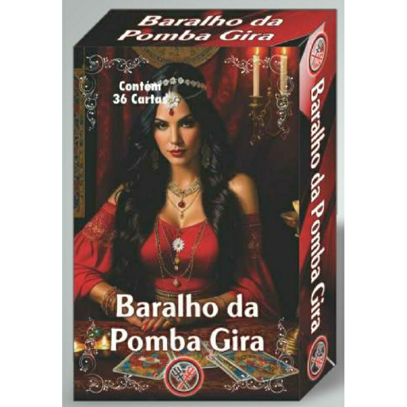 Tarô Baralho Da Pomba Gira 36 Cartas Com Manual Explicativo Pombagira Tarôt Taro Umbanda Candomblé ~~~~~~~~~~Orixá Orixa