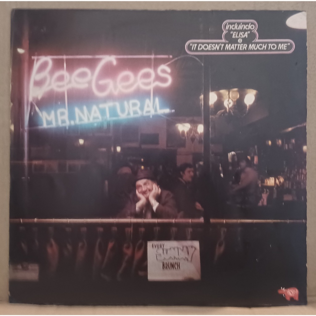 LP Disco De Vinil Bee Gees - Mr. Natural - LP EX Capa VG+ Ler Descrição