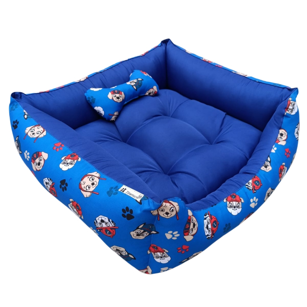 Cama Para Cachorro Gato Caminha Pet 57x53x14 Lavável Máquina
