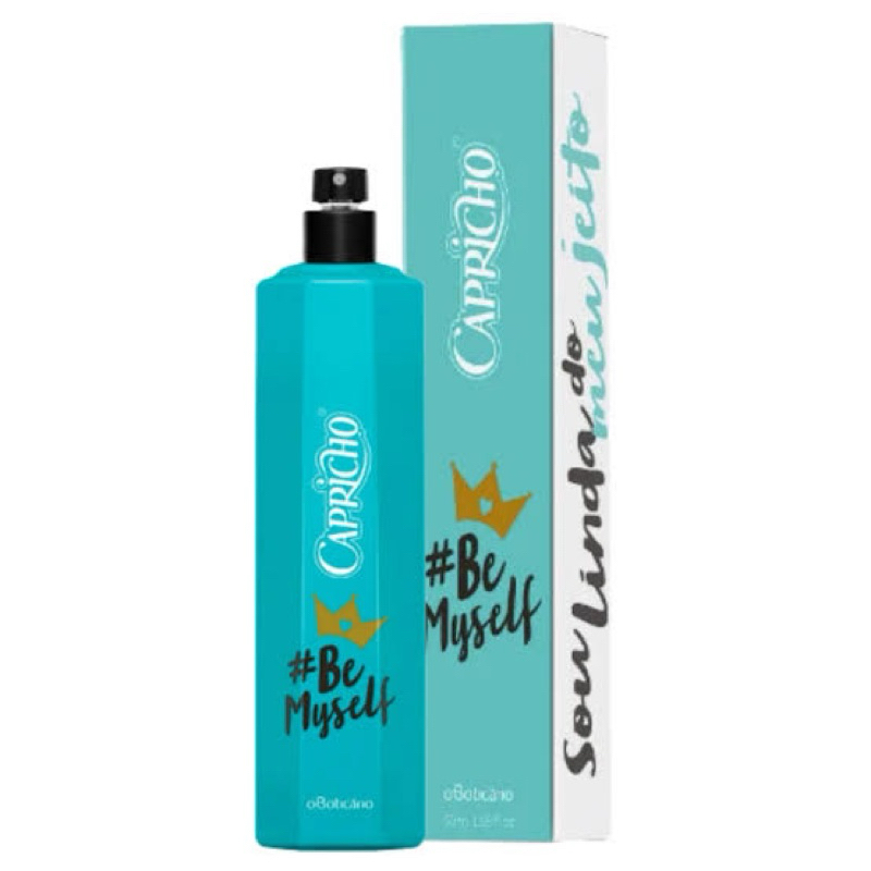 Capricho Be Myself Desodorante Colonia 50ml (VALIDADE 12/23) LACRADO SAIU DE LINHA