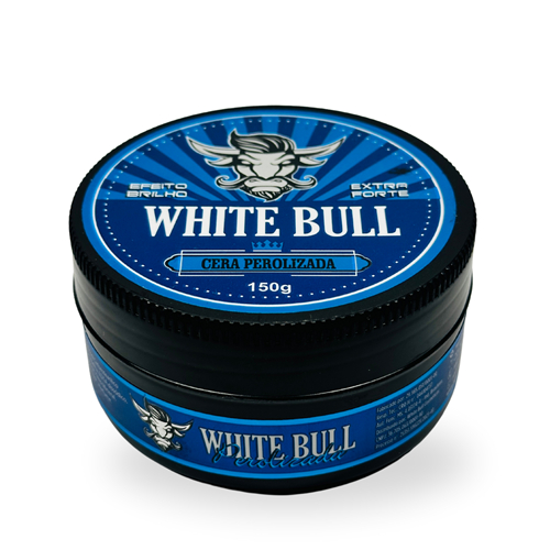 Cera Modeladora Perolizada 150g - White Bull em Oferta na Shopee