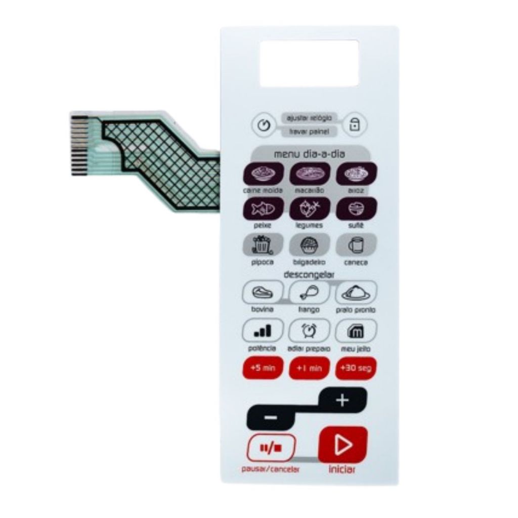 Membrana Teclado Microondas Brastemp Bms45
