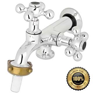 Torneira Maquina Lavar E Tanque 2 Saídas 100% Metal Pronta Entrega em Oferta na Shopee