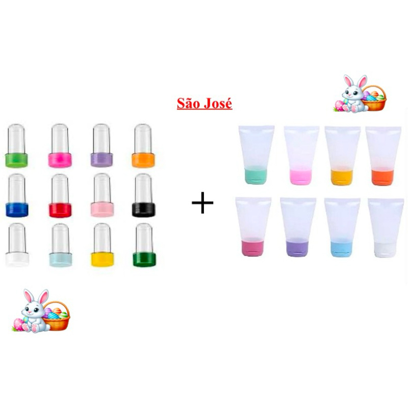 kit Páscoa Confeiteiro 10 bisnaguinha e 10 tubete 8cm - lembrancinha em Oferta na Shopee