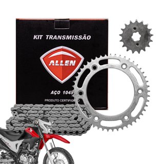 Kit Relação Transmissão Bros 150 2006 2015- Allen em Oferta na Shopee