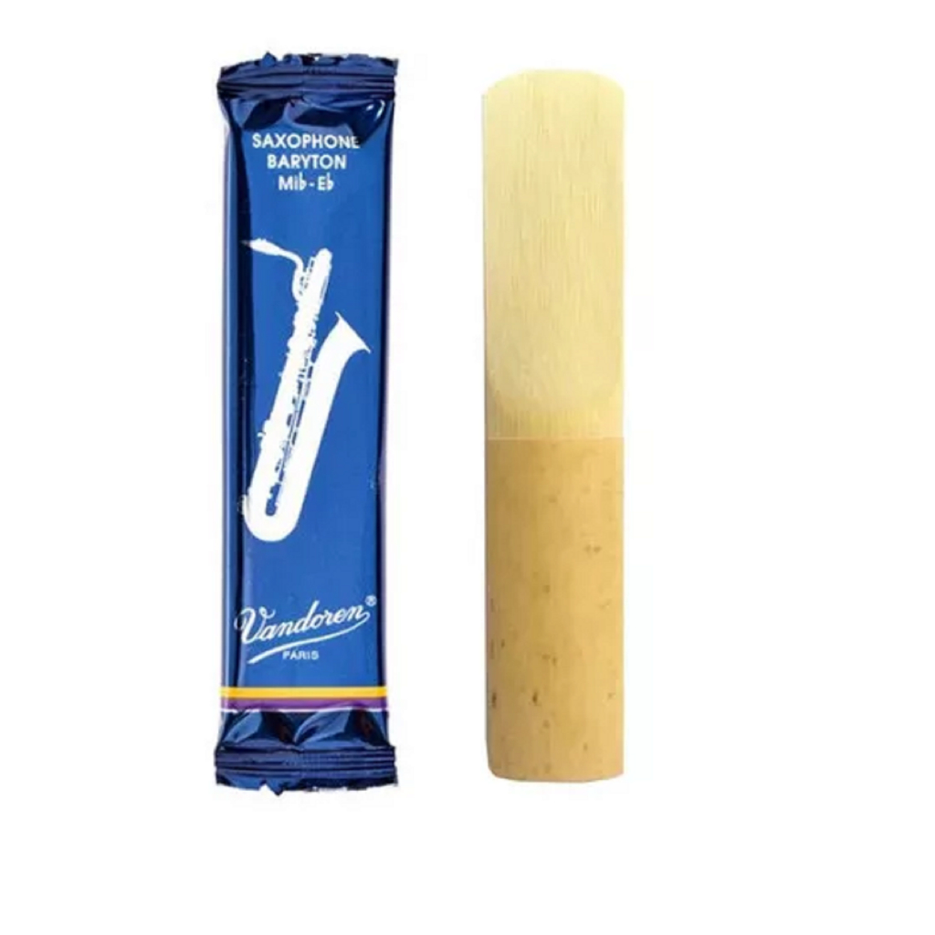 Palheta Vandoren Tradicional para Sax Barítono várias Numerações, unidade,  Acessórios para saxofone , aprendam saxofone