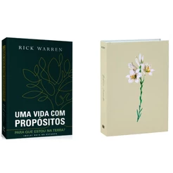 Kit Uma Vida Com Propósito + Bíblia Sagrada | NVI | Lírios