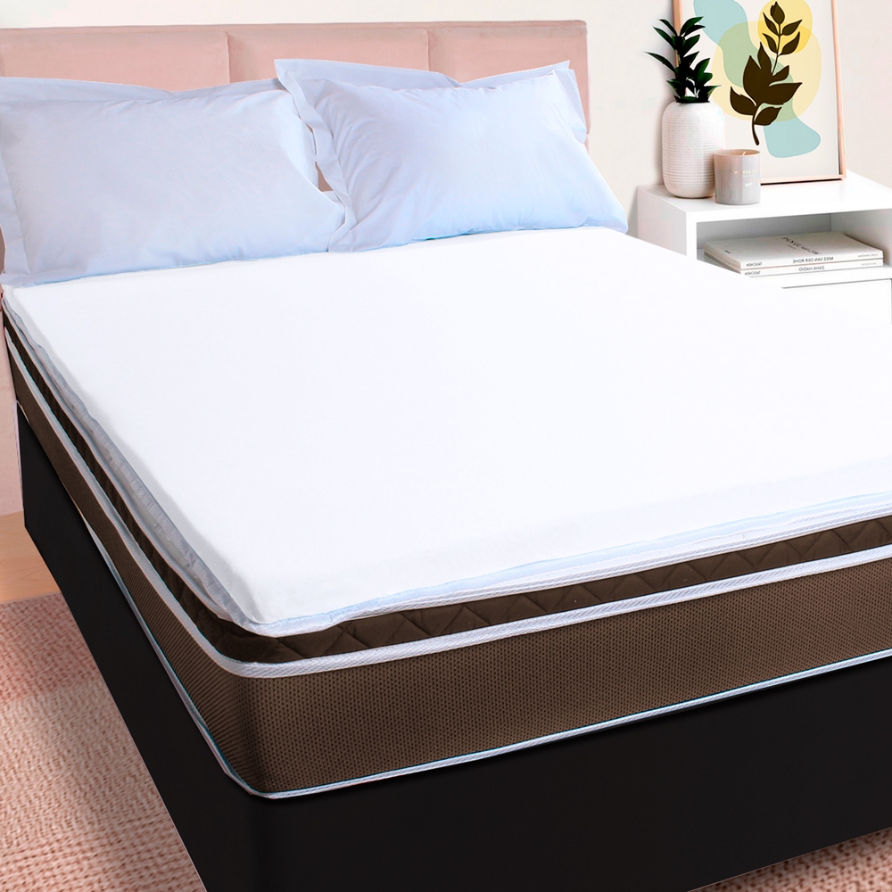 Pillow Top Solteirão Espuma Hiper Soft Hipoalergênico 97x203cm BF Colchões em Oferta na Shopee