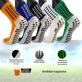 Meias esportivas antiderrapantes para meninos masculinos, meias de futebol, meias antiderrapantes