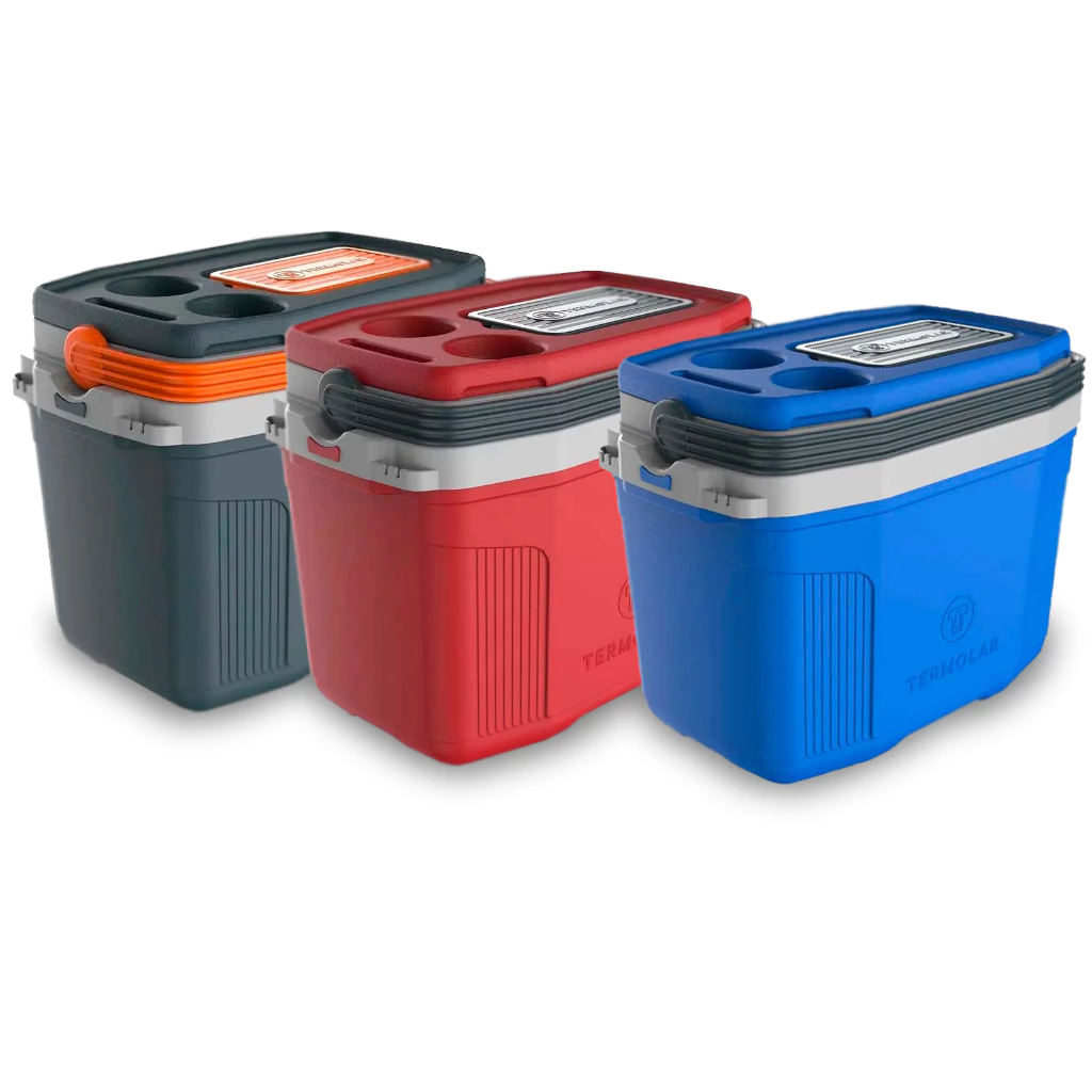 Caixa Térmica Cooler 20 Litros Com Alça Praia Camping - Home & Living