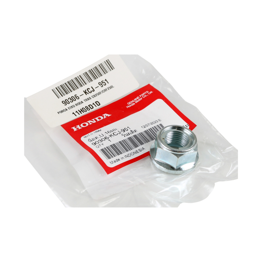 Porca Eixo Roda Traseira Cb250f Twister cbx250 Twister cb300r crf250 Original Honda