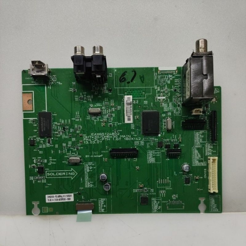 placa principal home theater lg cód eax65124802