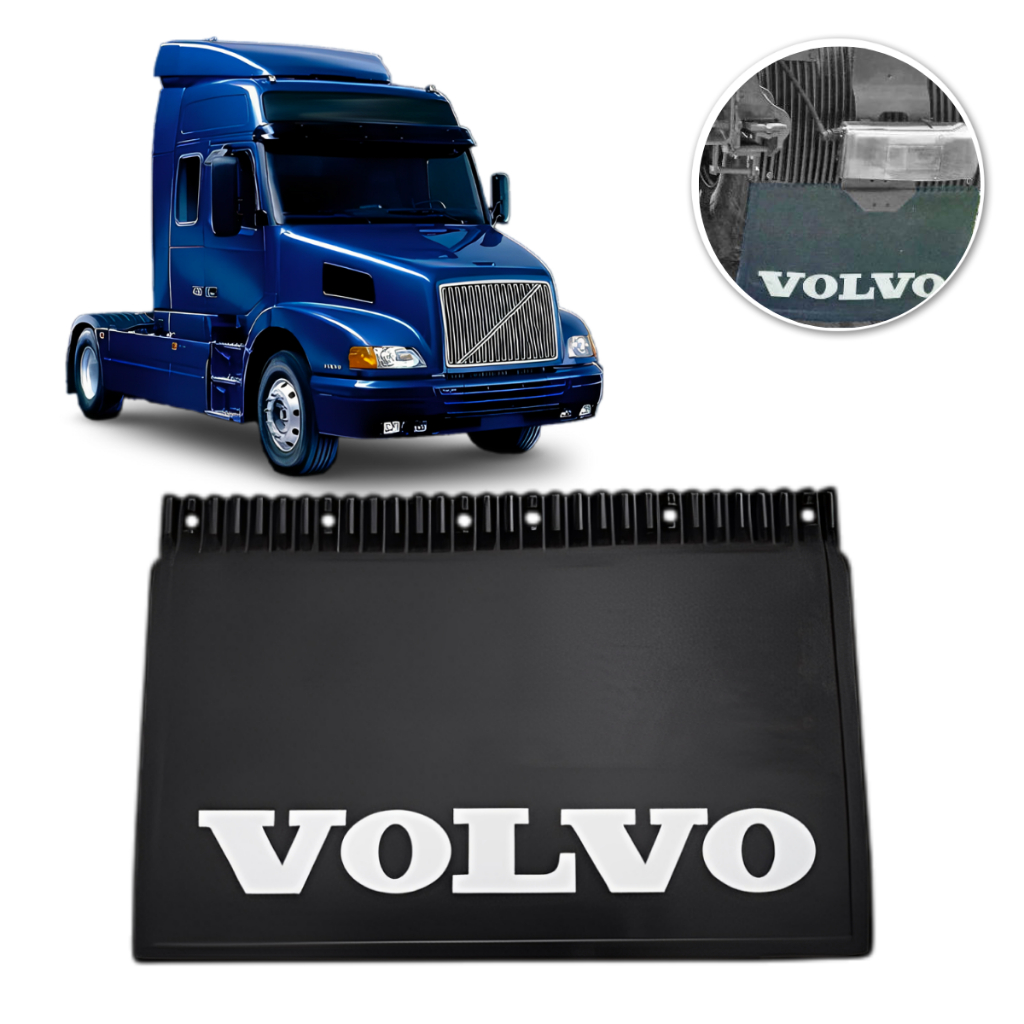 Aparabarro Tras. Borracha Compatível Volvo Fh/nh 65 X 44,5cm