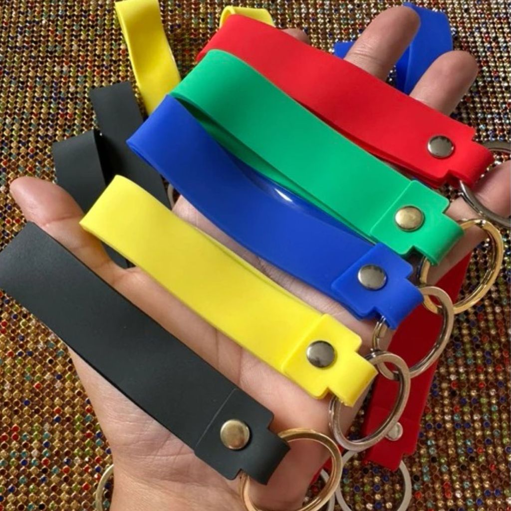 Alça Para chaveiro Com Argola Para Chaves Crachá Cordão Para Celular Pacote Com 12 Peças
