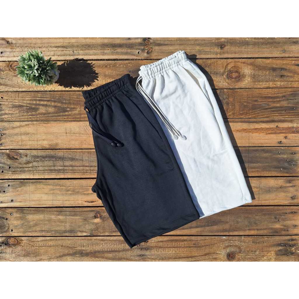 Kit 2 Bermudas Moletom - Masculino Adulto
