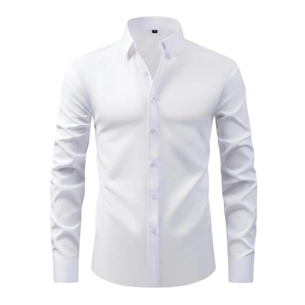 Camisa Social Masculina Slim Luxo Executiva Premium em Oferta na Shopee