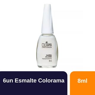 Kit 6un Esmalte Colorama Natural Samba Juliana 8ml em Oferta na Shopee