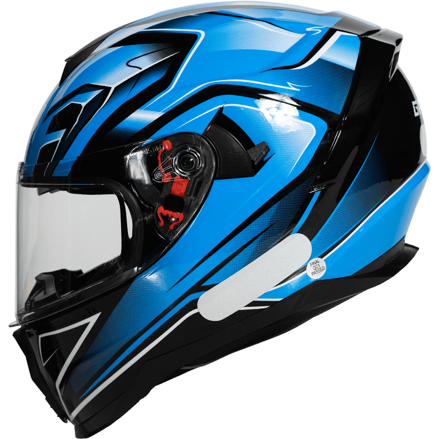 CAPACETE MOTOCICLISTA GP TECH ULTRA SV FUTURE COM OCULOS INTERNO + NARIGUEIRA