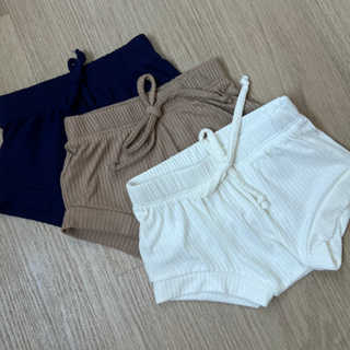 Short Bebê Tapa Fralda Infantil Canelado Menino Menina Unissex Liso e Estampado em Oferta na Shopee