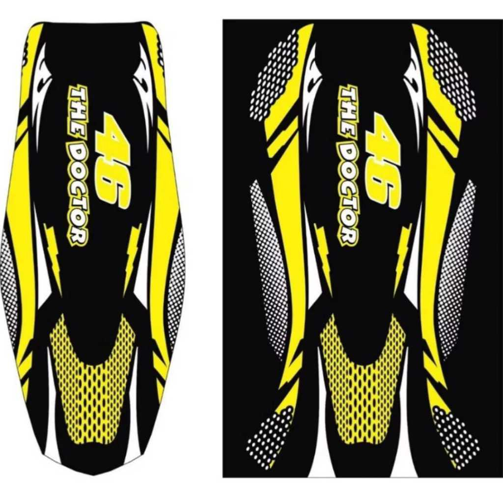 Capa Banco de Moto 46 THE DOCTOR Cg Fan Titan Cb 300 Honda em Oferta na Shopee