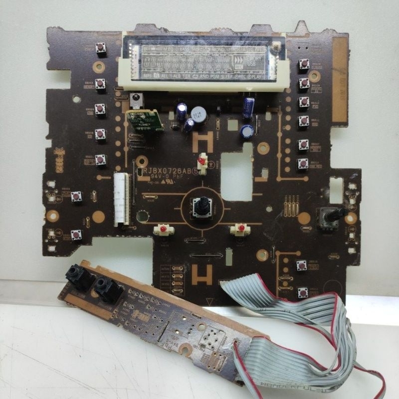 placa painel frontal som Panasonic cód rjbx0726ab