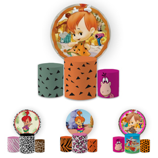 Capa Painei de Festa Veste Fácil Redondo+ Cilindro Sublimado Malha New Tema Pdrita Infantil Decorativo Bibi Paineis em Oferta na Shopee