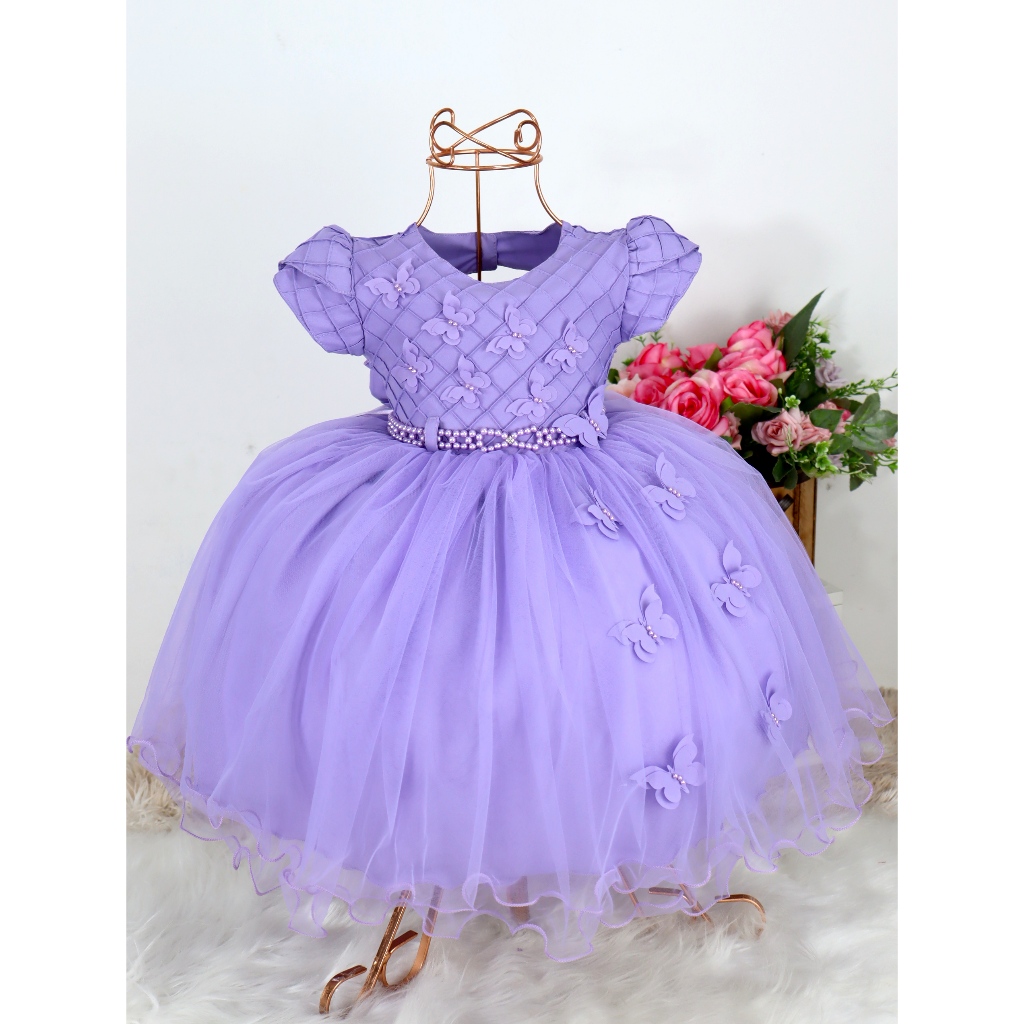 Vestido Festa Lavanda - Comprar com Melhor Preço em Vestidos de Casamento