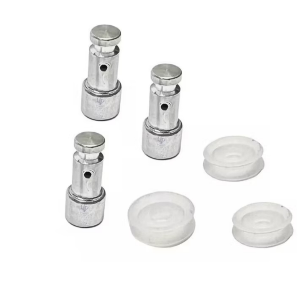 Kit C/3 Válvula de Seguranca Flutuador + 03 Vedação de Silicone (pino) para Panela De Pressão Elétrica