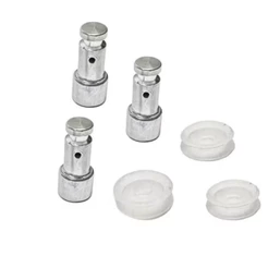 Kit C/3 Válvula de Seguranca Flutuador + 03 Vedação de Silicone (pino) para Panela De Pressão Elétrica