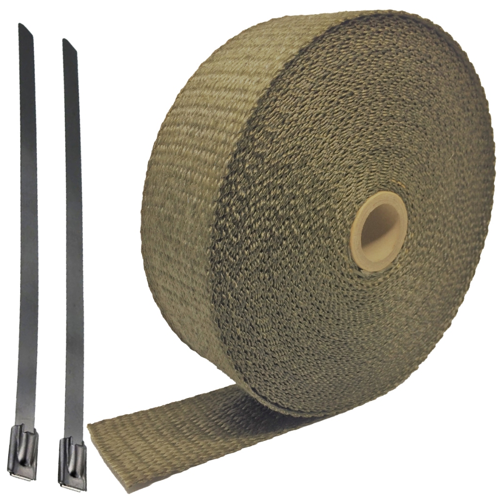 Fita Térmica, Titanium Termotape 03 Metros + 02 abraçadeira Zip Tie em Oferta na Shopee