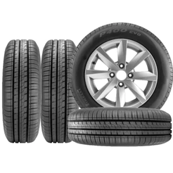 Kit com 4 Pneus Pirelli Aro 16 205/55r16 91v P400 Evo