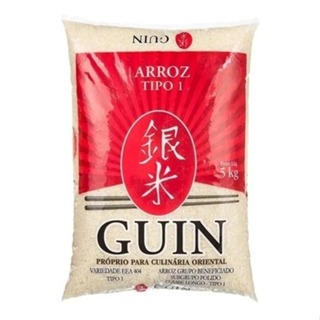 Arroz Branco Japonês Guin Sushi 5 Kg Grao Longo em Oferta na Shopee